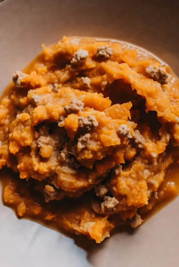 Chicken and Butternut Squash Mash