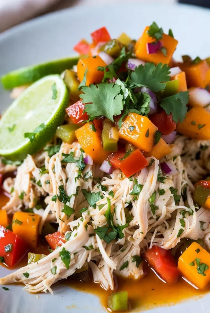 Cilantro Lime Chicken with Mango Salsa