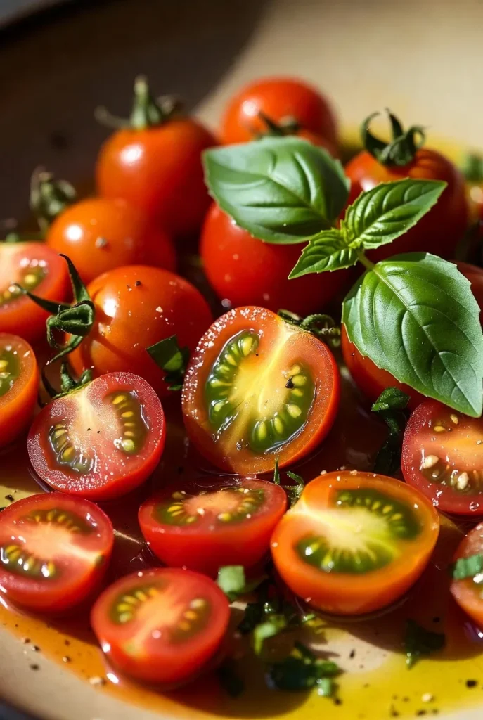 Classic Baby Tomato Basil Bliss