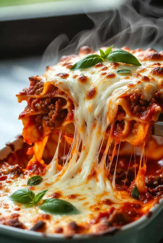 Classic Beef Lasagna Casserole
