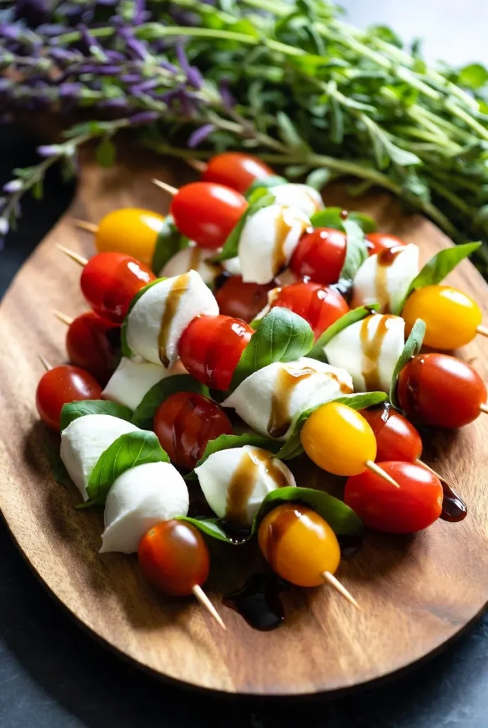 Classic Caprese Skewers