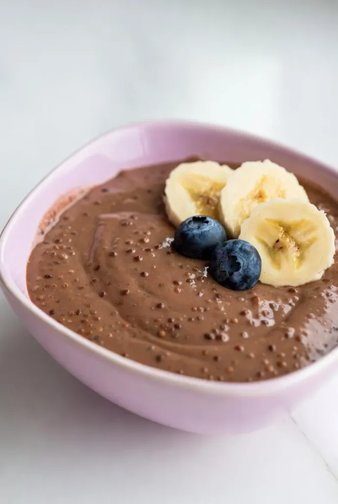 Classic Chocolate Chia Pudding for Babies