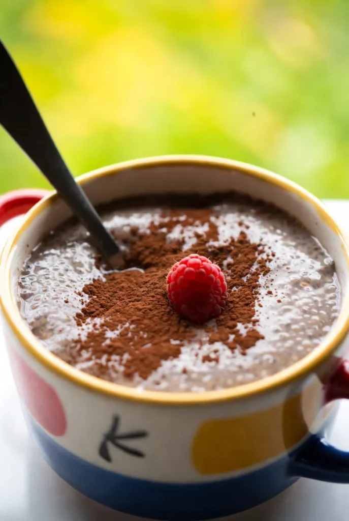 Classic Chocolate Chia Seed Pudding for Toddlers