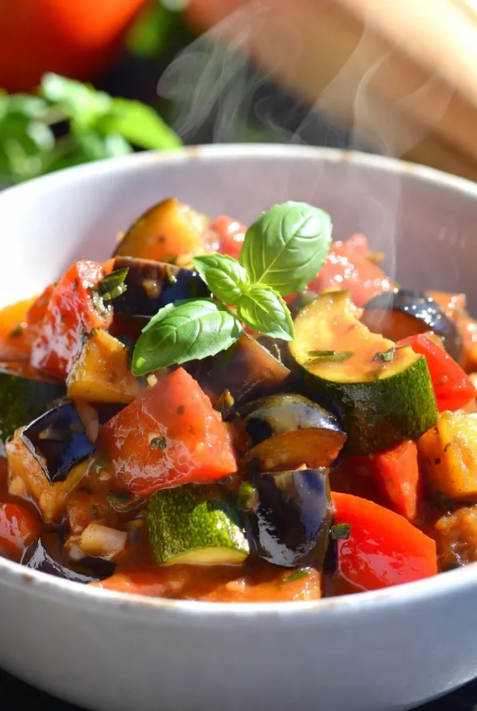 Classic Slow Cooker Summer Ratatouille