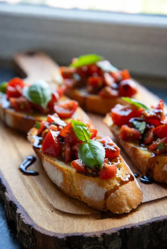 Classic Tomato Bruschetta That Pops with Flavor