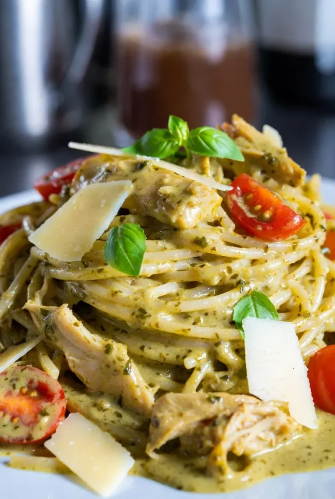 Cozy Creamy Shredded Chicken Soup