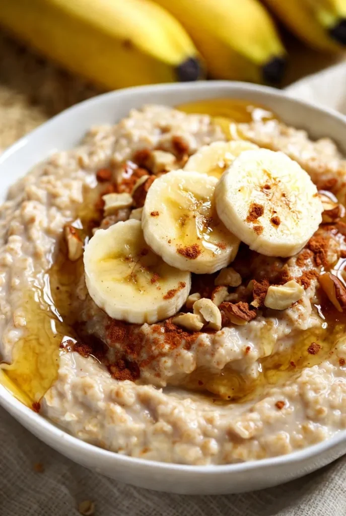 Creamy Banana Oatmeal Bliss