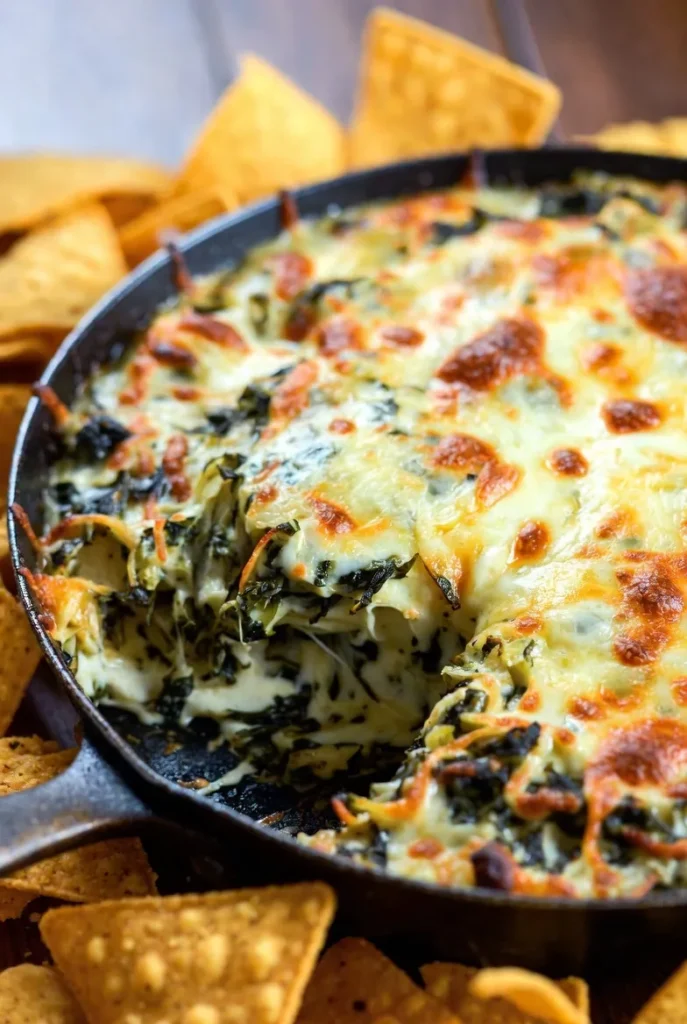 Creamy Spinach Artichoke Dip Bites