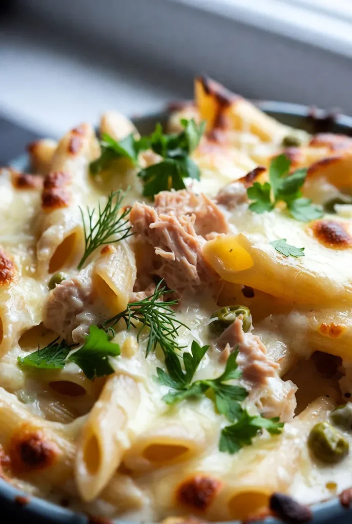 Creamy Tuna Pasta Bake