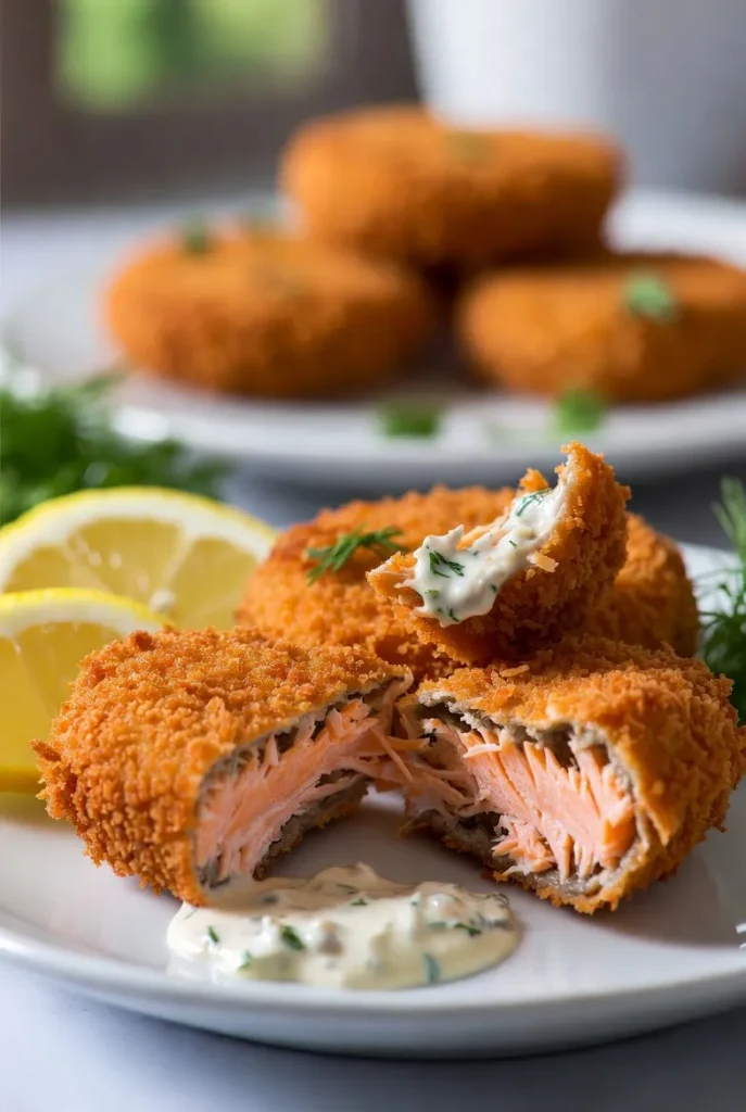 Crispy Salmon Patties