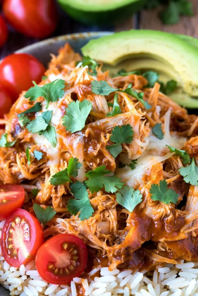 Crockpot Salsa Chicken Tacos