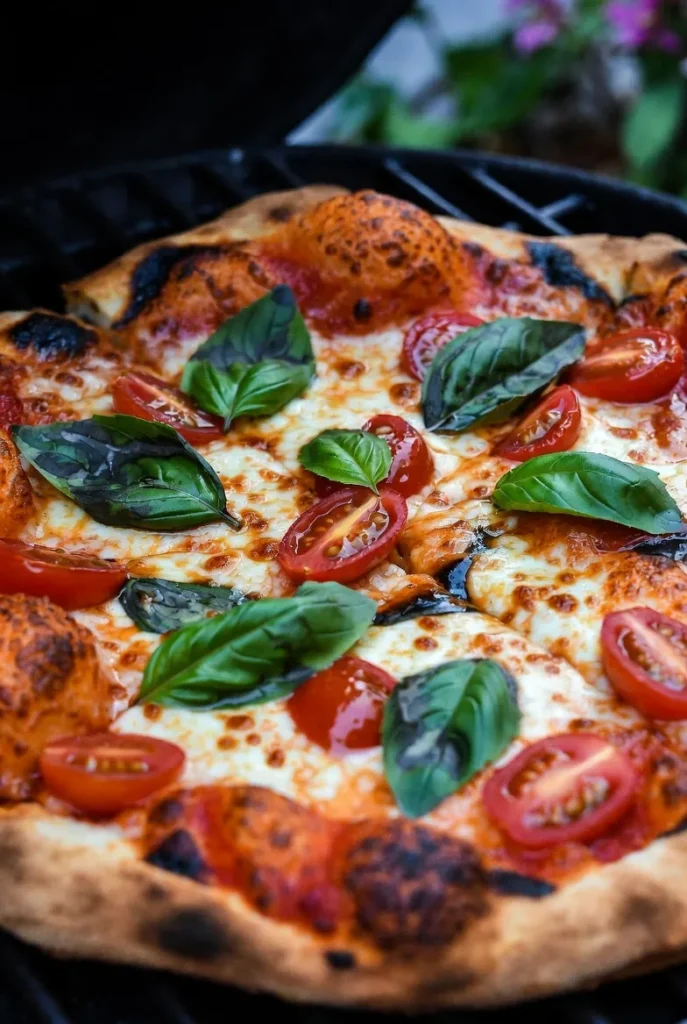 Easy Grilled Summer Pizza