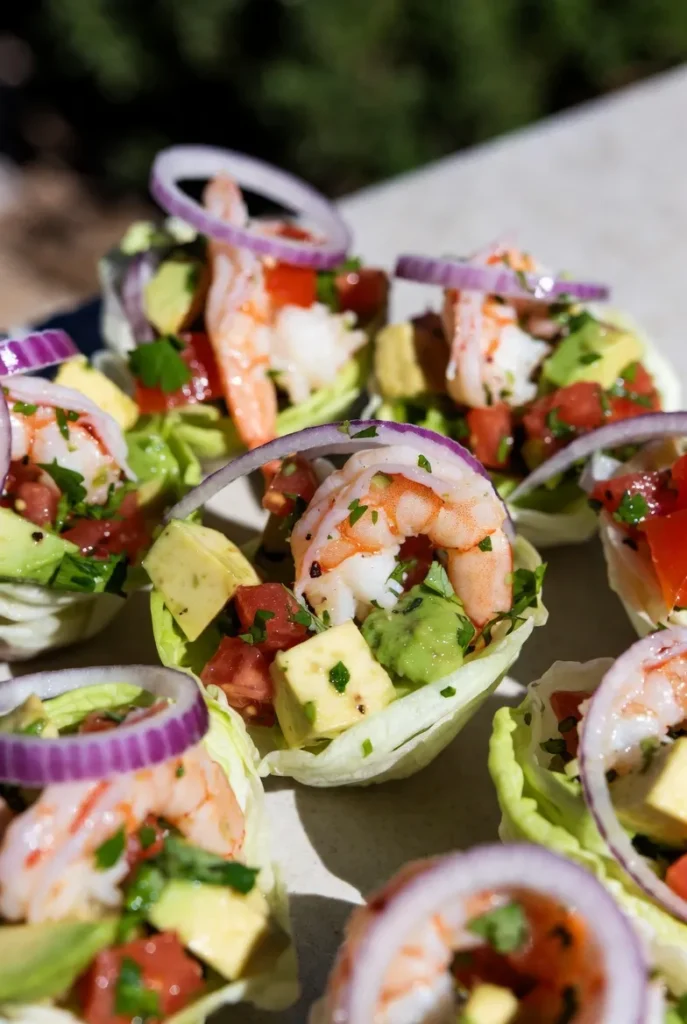 Easy Shrimp Ceviche Cups