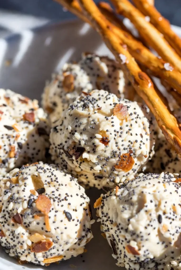 Everything Bagel Cheese Balls