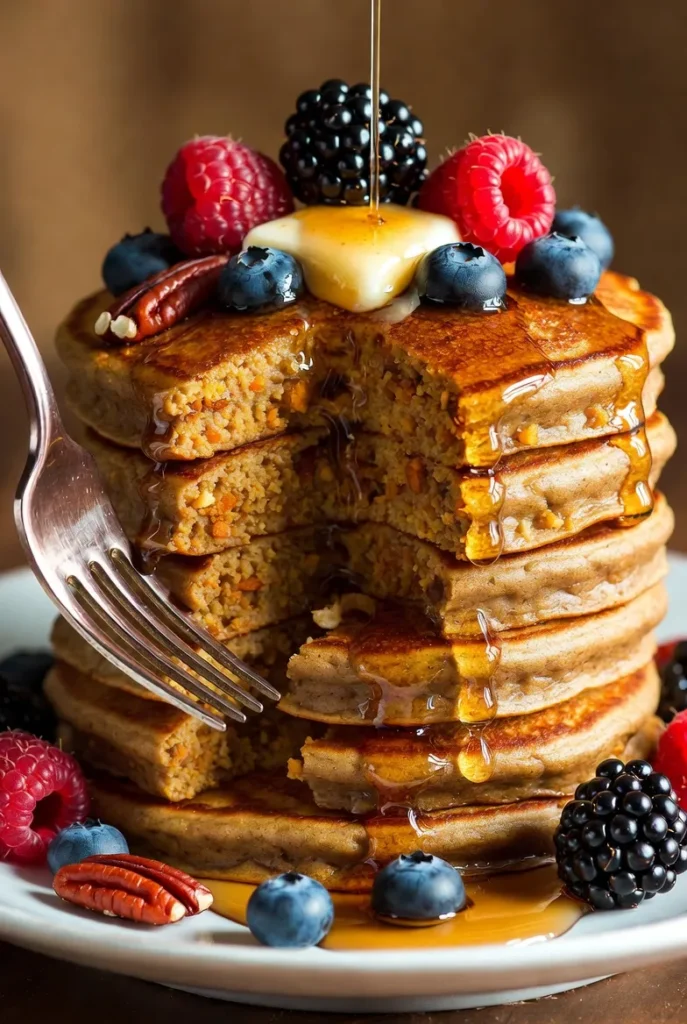 Fluffy Spiced Pumpkin Pancakes for Lazy Mornings