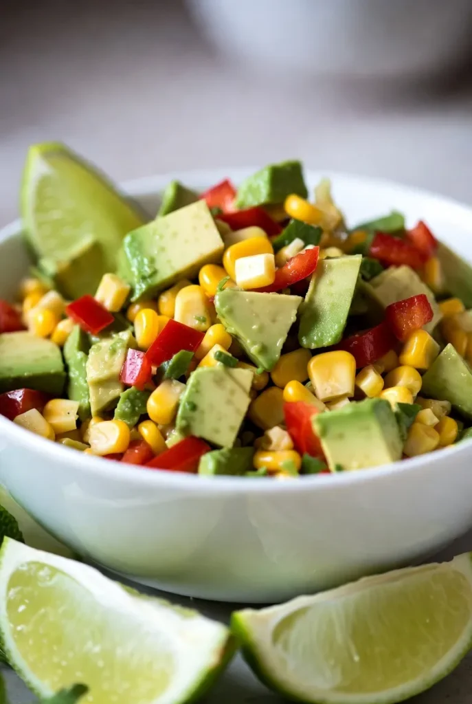 Fresh Avocado Corn Salsa – Bright, Zesty, and Scoopable