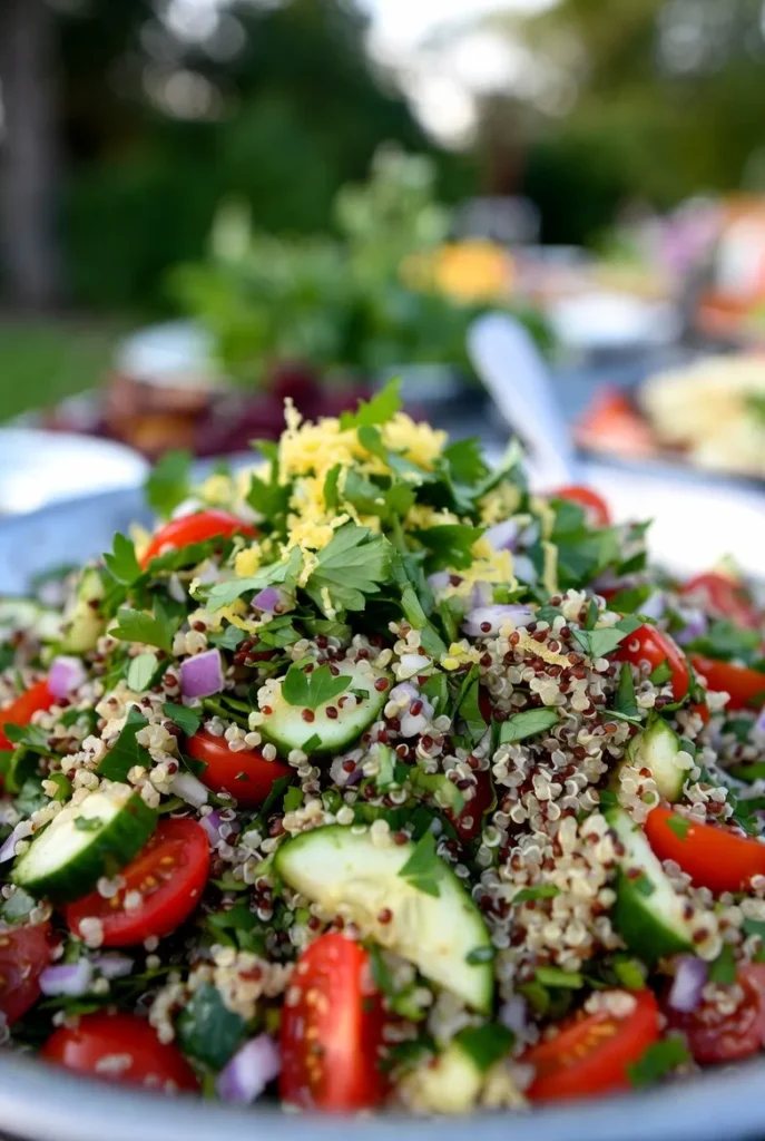 Fresh Herb Quinoa Salad