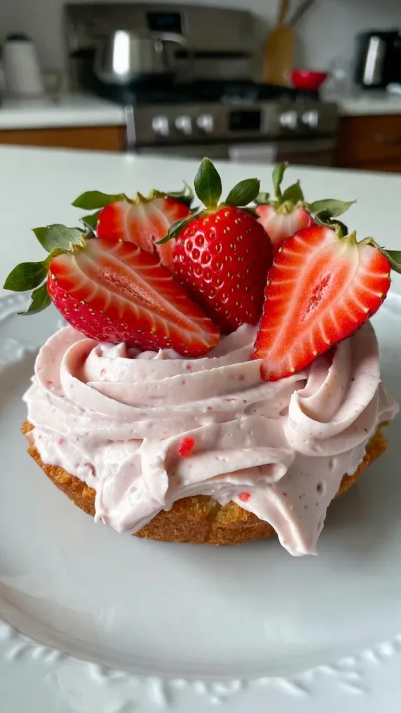 Fresh Strawberry Cream Cheese Frosting – Berry Bliss