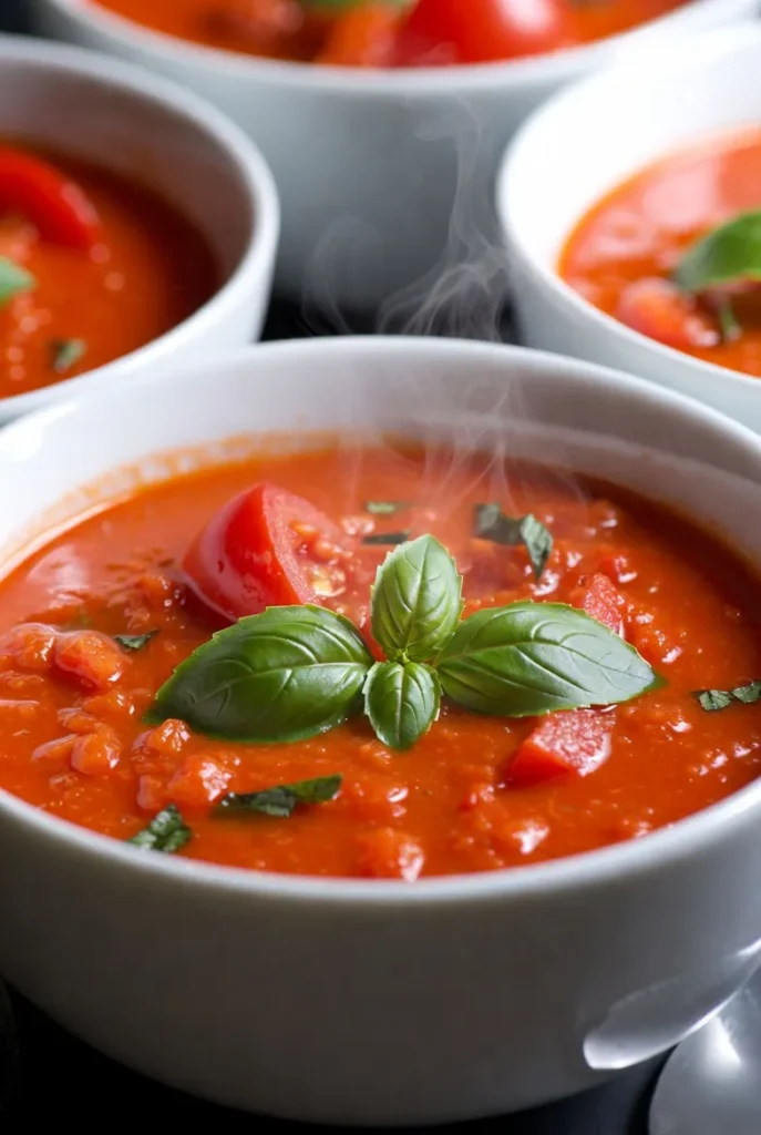 Fresh Tomato Basil Soup