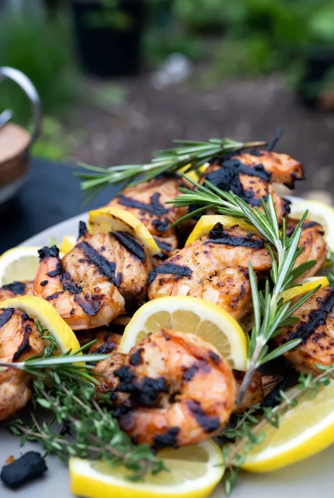 Grilled Lemon Herb Chicken Skewers