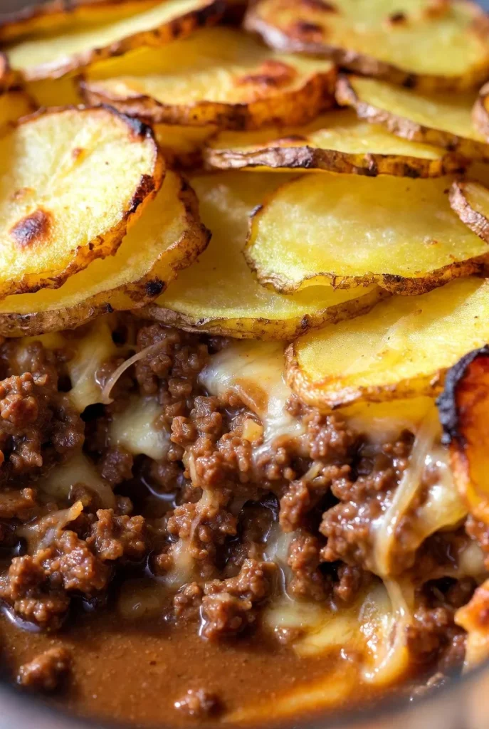 Ground Beef Potato Casserole