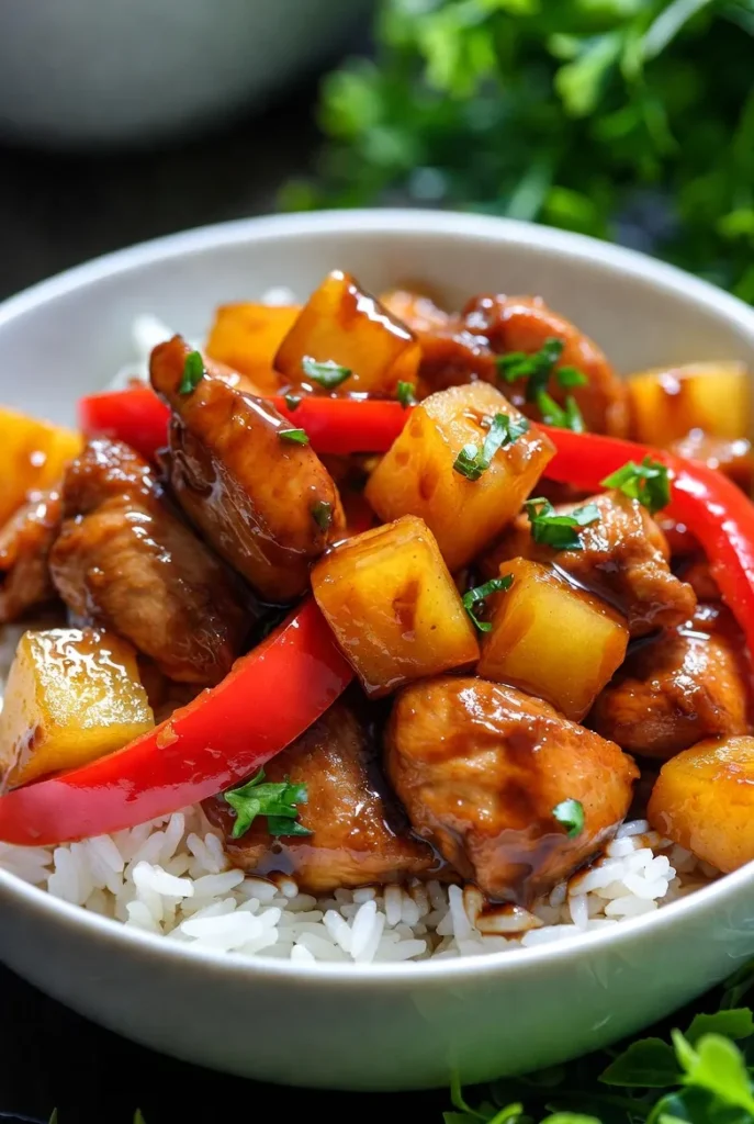 Hawaiian Teriyaki Chicken Bowls