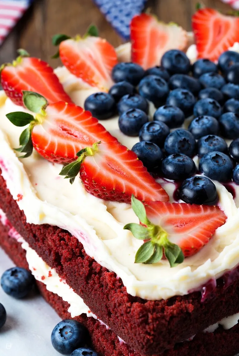 Independence Day American Sheet Cake Recipes