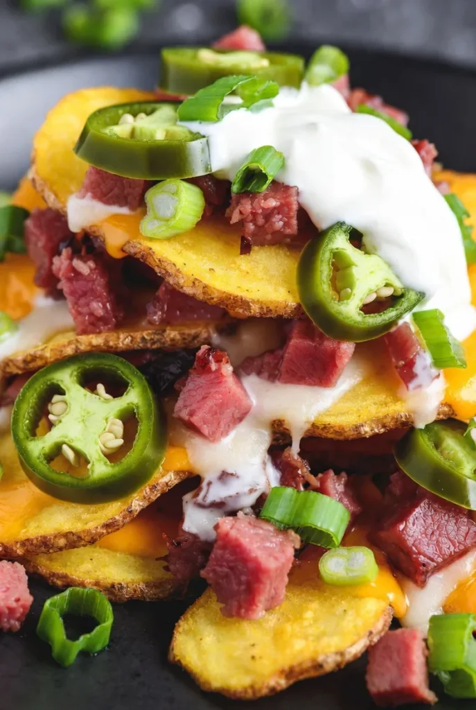 Irish Nachos with Loaded Potatoes