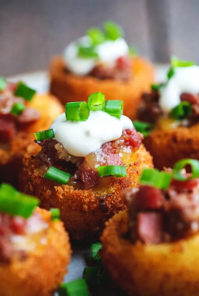 Irish Potato Bites with Corned Beef