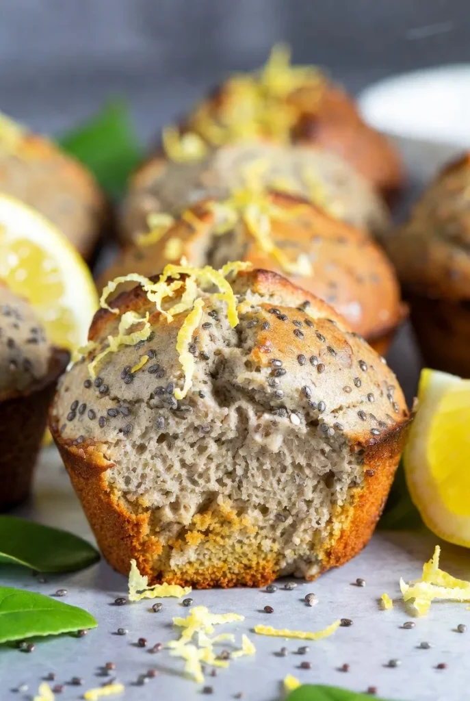 Lemon Chia Seed Muffins