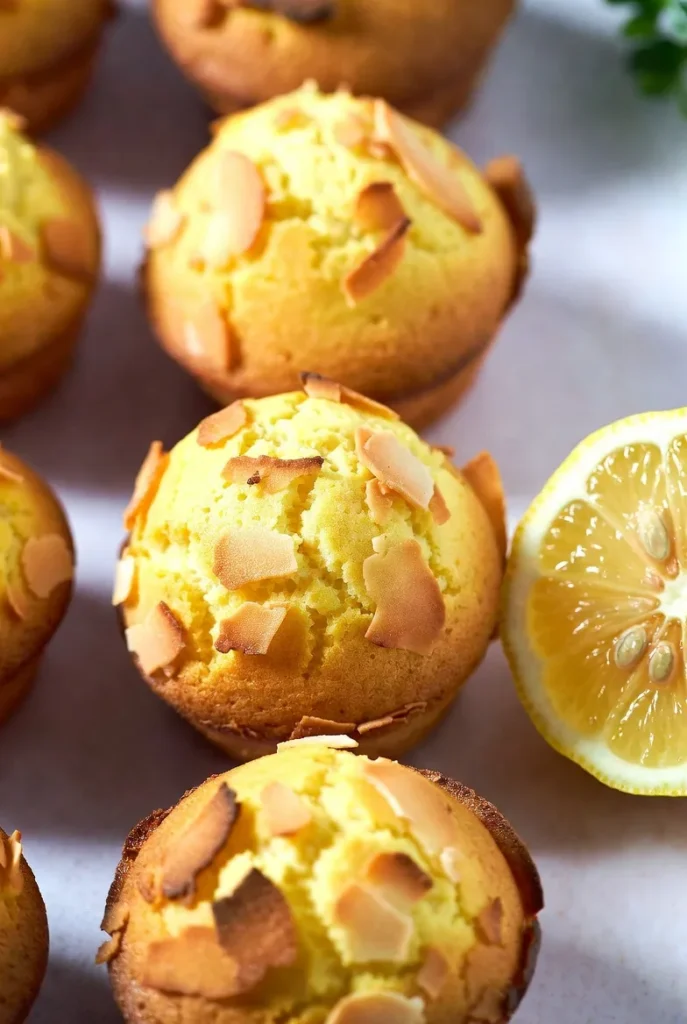 Lemon Coconut Flour Muffins (Low-Carb Friendly)