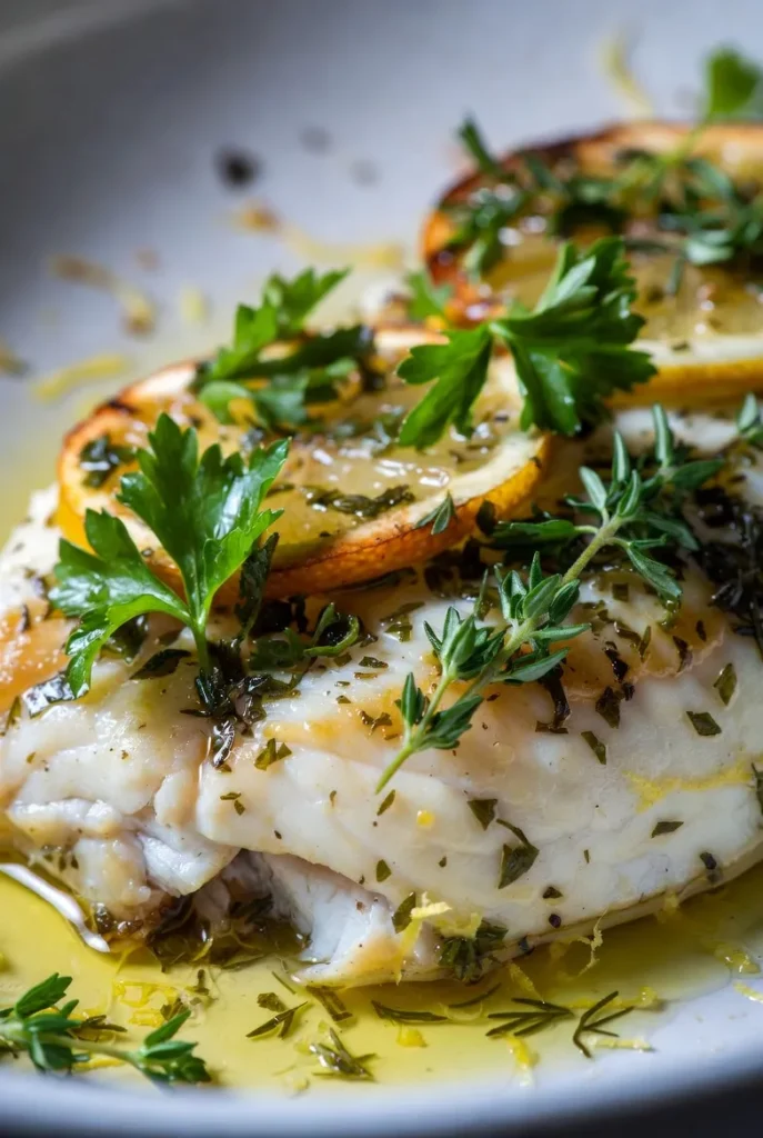 Lemon Herb Baked Tilapia