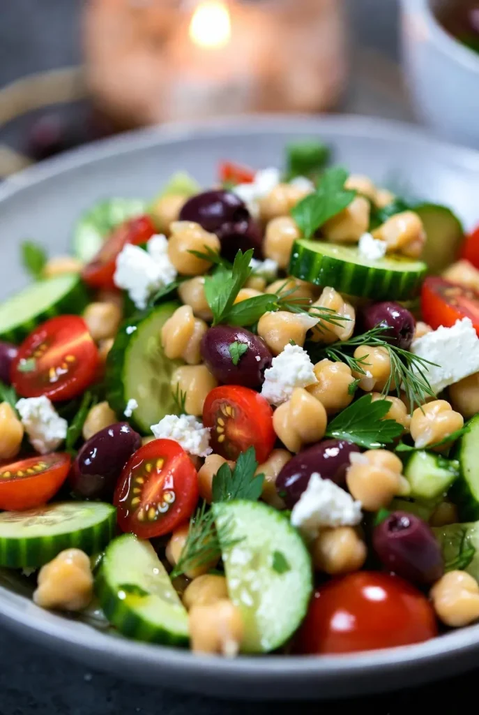 Mediterranean Chickpea Salad