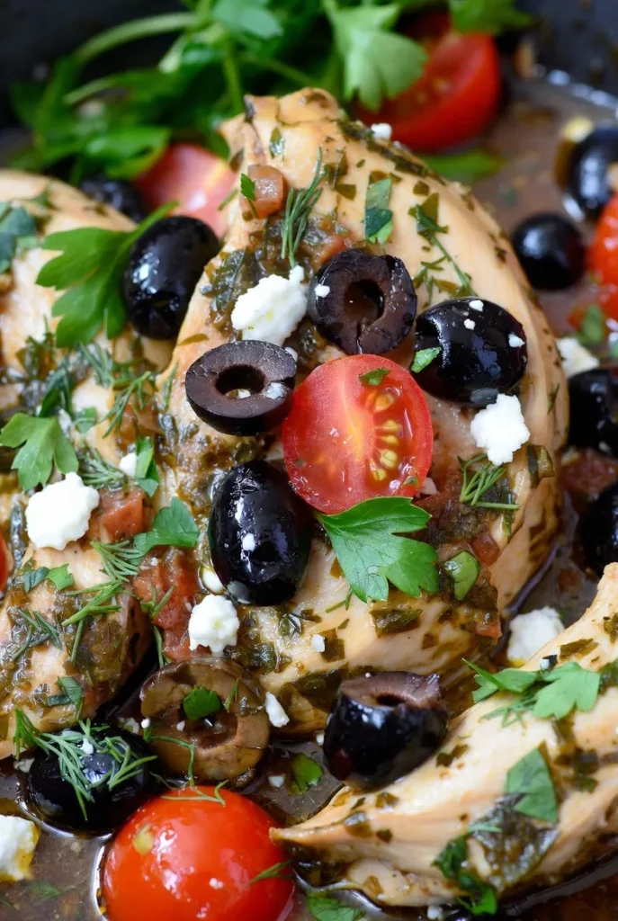 Mediterranean Lemon Herb Chicken Stew