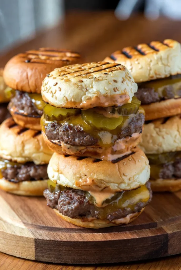 Mini Cheeseburger Sliders – Bite-Sized Bliss