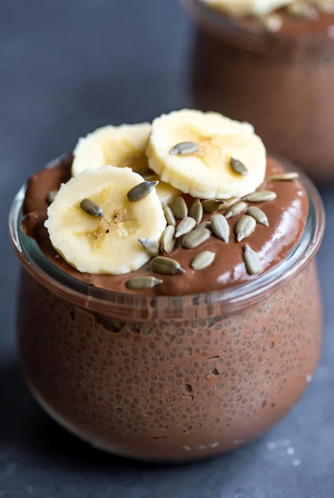 Nutty Chocolate Chia Pudding (Sunflower or Safe Alternative)