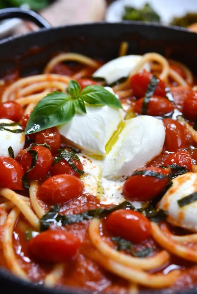One-Pot Caprese Pasta
