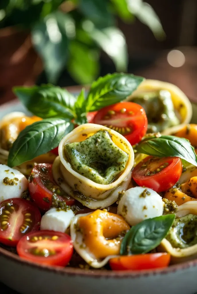 Pesto Tortellini Salad