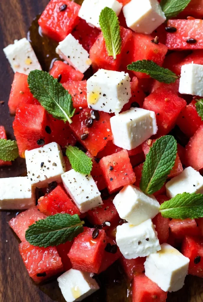 Refreshing Watermelon Feta Salad