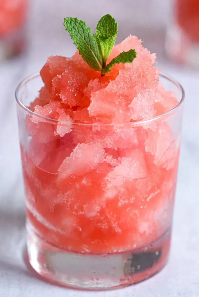 Refreshing Watermelon Granita – Slushy Summer Bliss