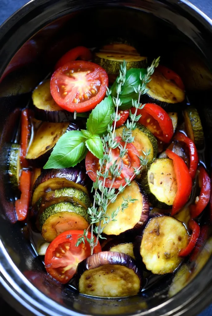 Slow Cooker Classic Ratatouille