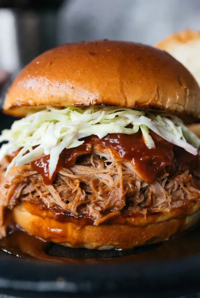 Slow Cooker Pulled Pork Sandwiches