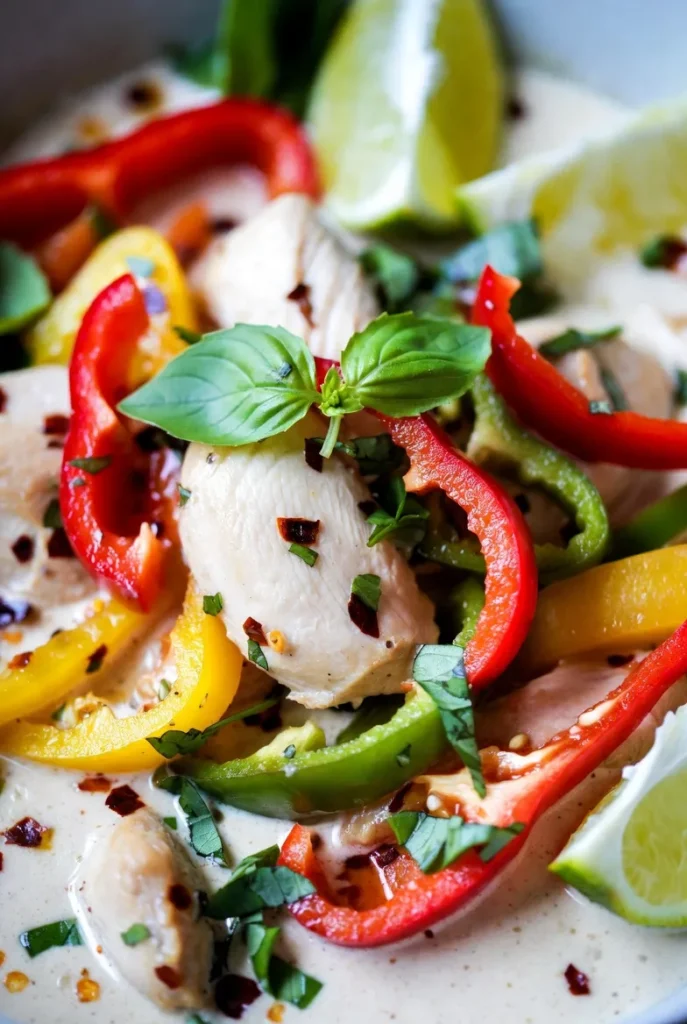 Slow Cooker Thai Coconut Chicken