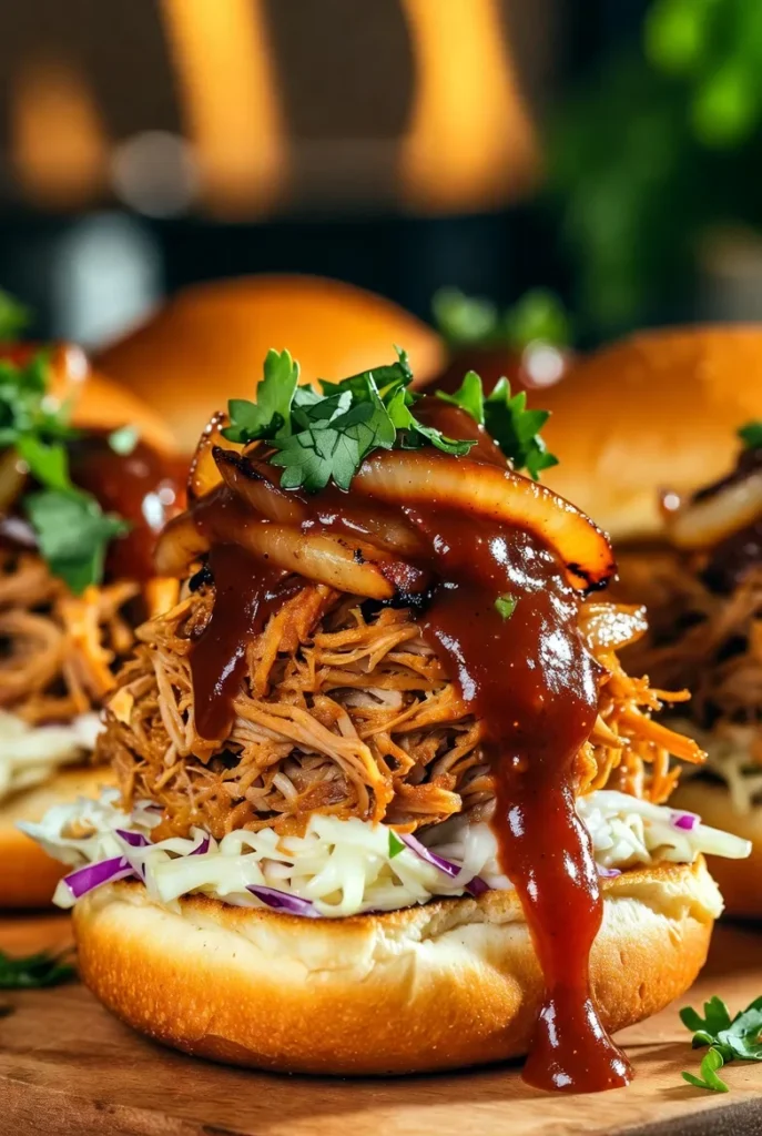 Smoky BBQ Pulled Pork Sliders