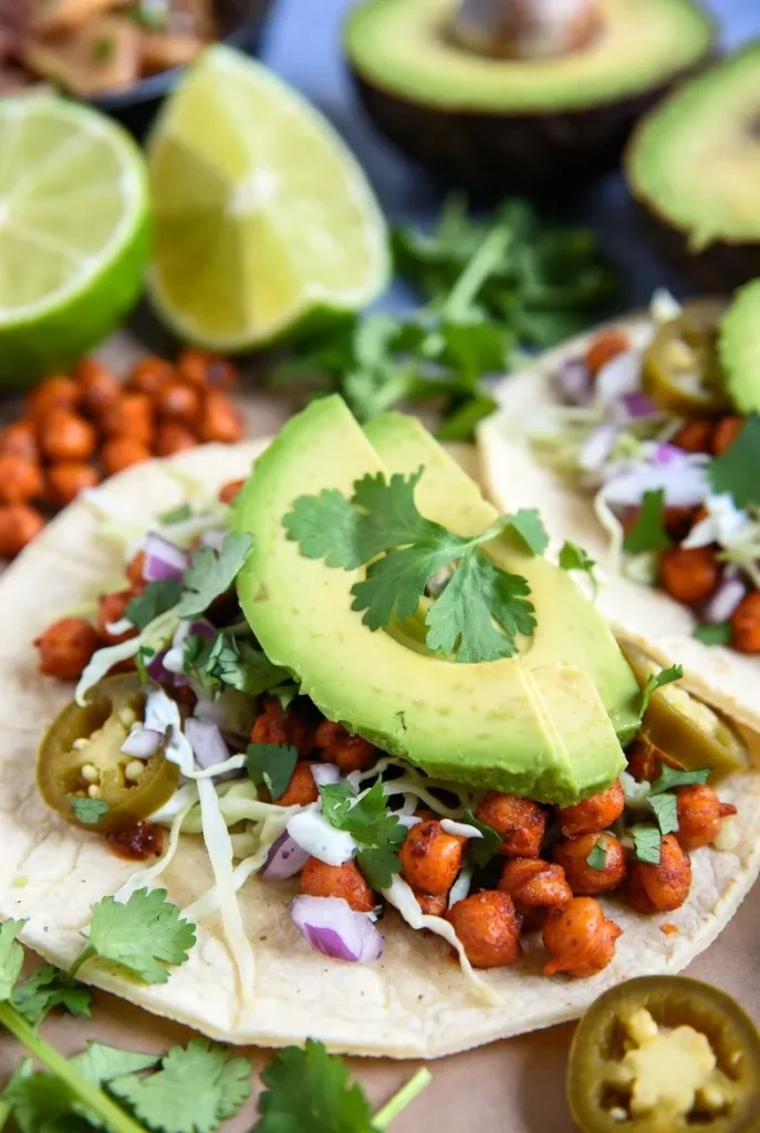 Smoky Chickpea Tacos