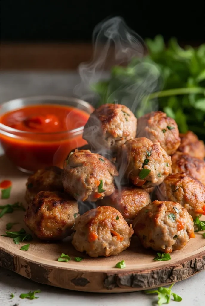 Sneaky Veggie Mini Meatballs That Disappear Fast