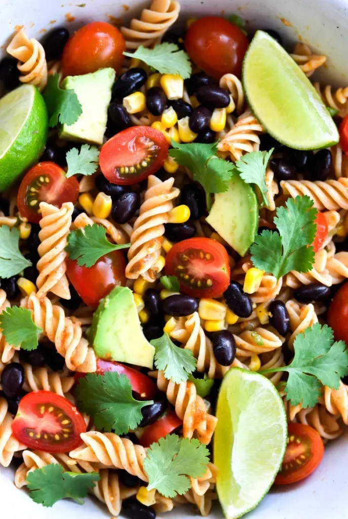 Southwest Black Bean Pasta Salad