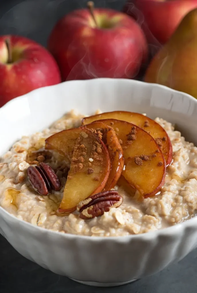 Spiced Apple Pear Oatmeal