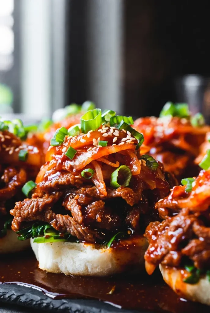 Spicy Korean Beef Sliders – Bold Flavors That Pack Heat