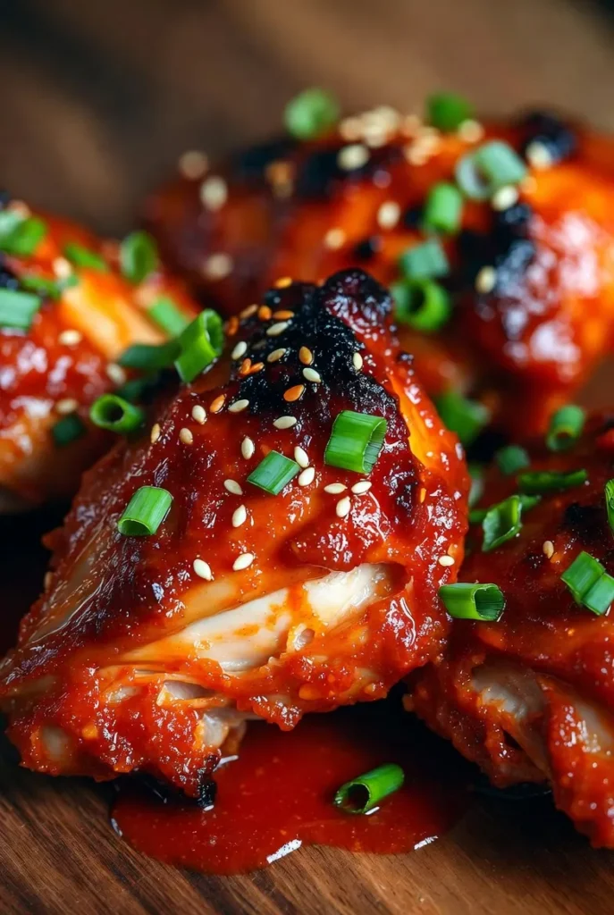 Spicy Korean Gochujang Chicken Thighs